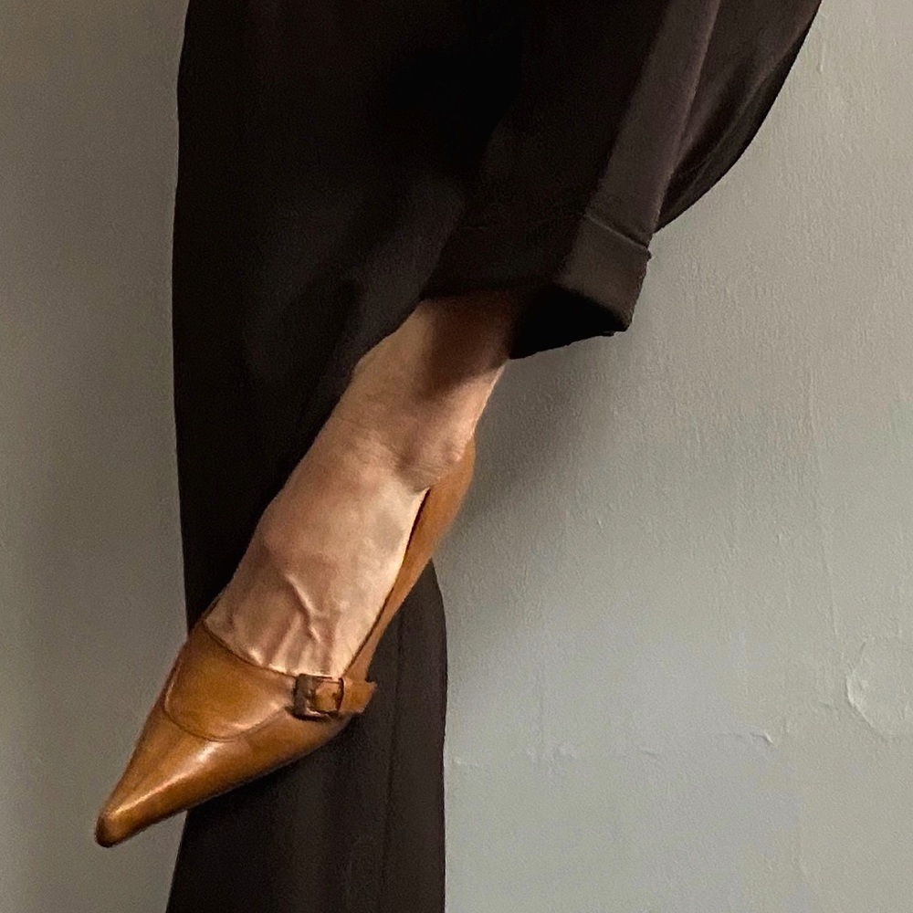 90’s YSL Kitten heel